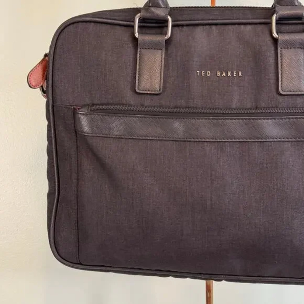 Ted Baker Briefcase Document Messenger Portfolio … - image 6